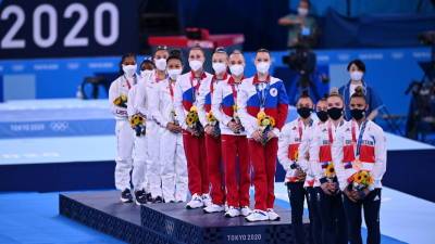 Хоркина о золоте российских гимнасток в многоборье: девочки заставили нас понервничать