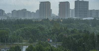Синоптики пообещали москвичам дожди и грозы до конца июля