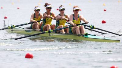 Австралийки завоевали золото ОИ в академической гребле в четвёрках