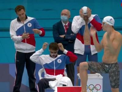 Россияне завоевали олимпийское «серебро» в плавательной эстафете 4×200 м