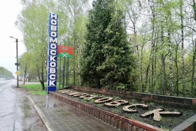 В парке Новомосковска освободили фонтан от тины и мусора