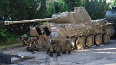 В Германии не знают как наказать пенсионера, укравшего танк «Пантера»