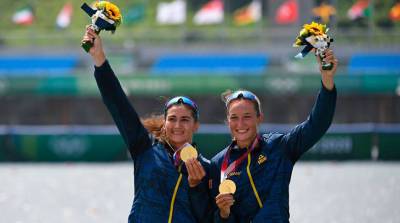 Румынки выиграли золото Олимпиады в гонках двоек парных в академической гребле