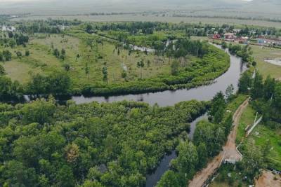 Уровень воды в реках Чита и Ингода снизился в районе города