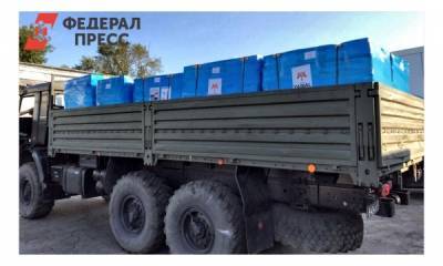 Ямальцы собрали тонны гуманитарной помощи для жителей Сирии