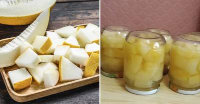 Беру дыни, сахар, лимонную кислоту, получаю «Волшебные ананасы» для салатов зимой