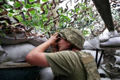 Ситуация на Донбассе: боевики обстреляли позиции ВСУ из минометов и гранатометов
