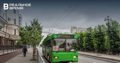В Казани в тестовом режиме изменится маршрут троллейбуса №2