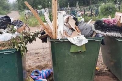 Мэрия Читы обвинила горожан в образовании свалки на кладбище Железнодорожного района