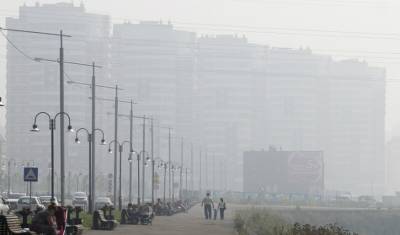 Дым от якутских пожаров добрался до Иркутска