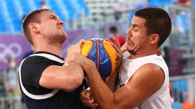 Россия победила Сербию и вышла в финал мужского олимпийского турнира по баскетболу 3×3
