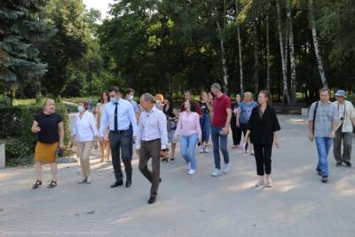 Комиссия приняла работы по благоустройству ЦПКиО в Рязани