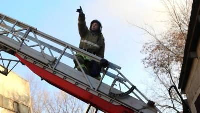 Житель Ростова пострадал при пожаре в многоэтажке
