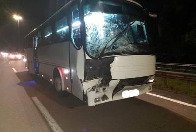 На Ровенщине разбился автобус, перевозивший паломников из Киева во Львов