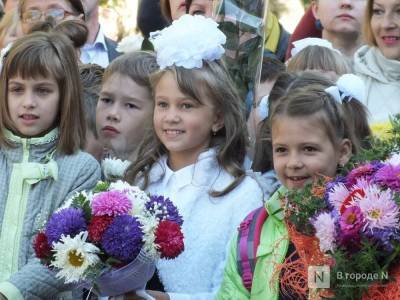 Свыше 15 тысяч первоклассников пойдут в школы Нижнего Новгорода 1 сентября