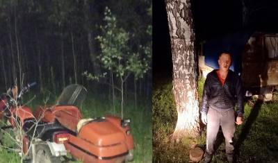 Пьяный тюменский мотоциклист сбил 9-летнюю девочку и спрятался в лесу