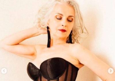 «Сексуальное белье носят, когда есть интимная жизнь»: пожилая модель снялась для Playboy и вызвала споры