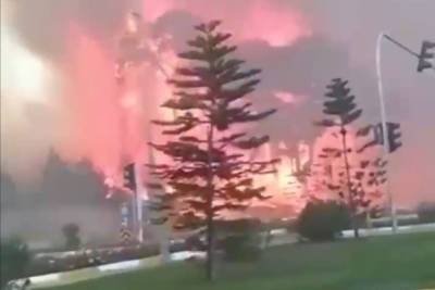В Турции пожары добрались до курортов Анталии: отели в дыму