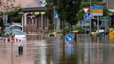 Проливные дожди и град: Германии грозит новое наводнение