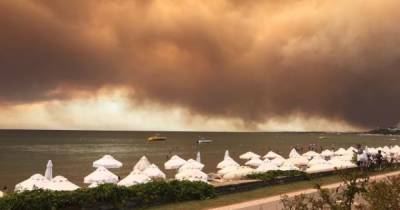 Лесные пожары в Анталии достигли жилых домов: эвакуированы три квартала (фото, видео)