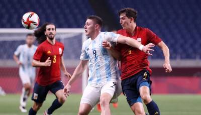 Футбол на Олимпиаде: Аргентина покинула турнир после ничьей с Испанией