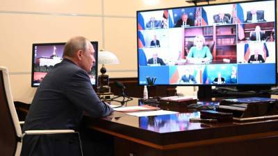 Путин обсудил с СБ ситуацию в Афганистане и на границе Армении и Азербайджана