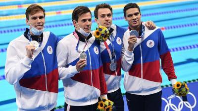 Матыцин поздравил российских пловцов с завоеванием серебряной медали на ОИ