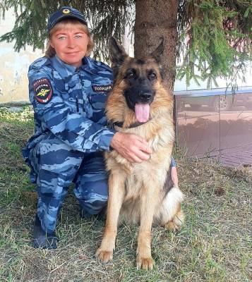 Собака помогла найти пропавшую пенсионерку в Сосновском районе