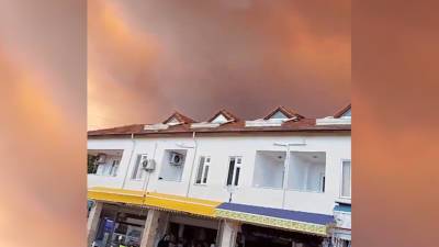 Лесные пожары в Турции приблизились к отелям и домам — видео
