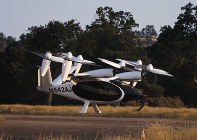Joby Aviation провела тестовый полёт своего электрического летающего такси, аппарат преодолел дистанцию в 150 миль (240 км)