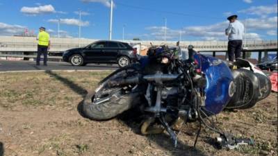 В ДТП в Уфе погиб мотоциклист