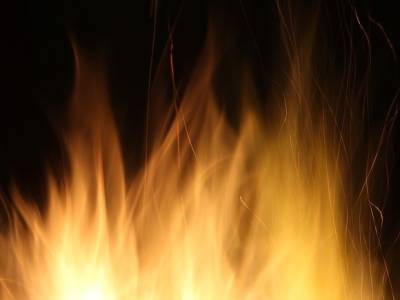 В Саратовской области сгорел частный дом, погибли дети