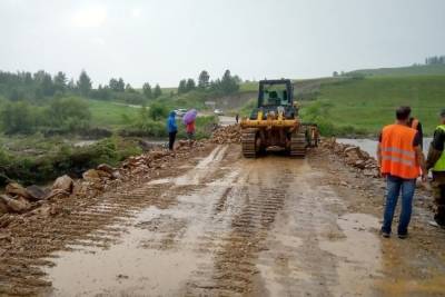 Проезд в Тунгокоченский район восстановили после третьей волны паводков