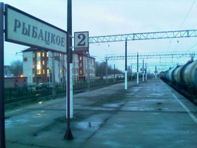 Железнодорожную станцию «Рыбацкое» затопило ливнем