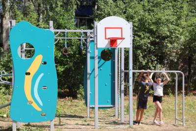 Еще одна детская площадка в Иванове появилась благодаря активистам ТОСа