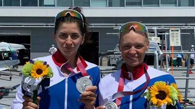 Российские девушки завоевали серебряные медали Олимпиады в академической гребле