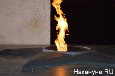 В Озерске дети подожгли венки на мемориале Вечный огонь