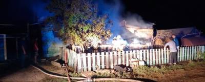 В пожаре в частном доме в Саратовской области погибли несколько человек