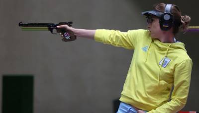 Костевич заняла шестое место в первом этапе квалификации в стрельбе из пистолета на 25 м