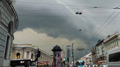 Петербург окажется на периферии циклона 29 июля
