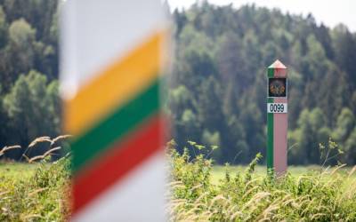Литовские пограничники перехватили уже 3.145 нелегальных мигрантов