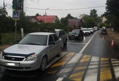 ДТП с тремя легковушками в Твери устроил не имеющий прав водитель