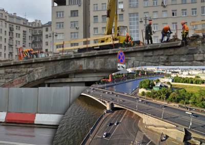 Названы сроки окончания ремонта Большого Каменного моста