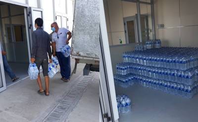 Волонтеры открыли сбор средств на закупку воды для больниц в Зангиате. Родственники больных сообщают, что ее катастрофически не хватает