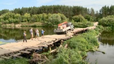 В Пензенской области ведут переговоры о ремонте моста в Пыркине