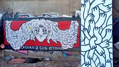 Уличный художник Moyka: "Стрит-арт – это искусство для людей" - piter.tv