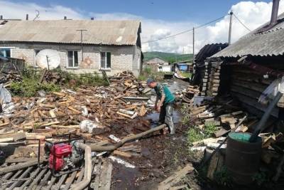 Более 350 пострадавших от паводков в Нерчинском районе подали заявления на выплаты