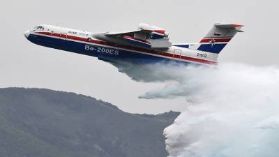 Три российских самолёта помогают Турции в тушении лесных пожаров