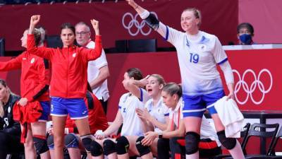 Российские гандболистки победили в матче со сборной Венгрии на Олимпиаде в Японии