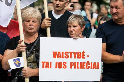 Жители Литвы выступили против нового лагеря для мигрантов